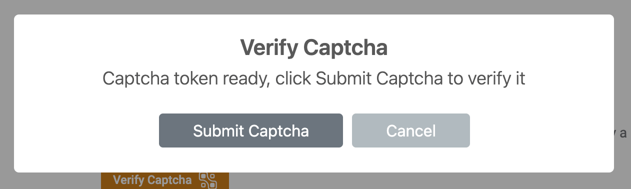 Verify Captcha
Submit Captcha / Cancel