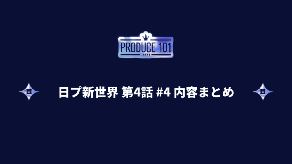 日プ新世界 #4 第4話 グループバトル評価 後半~現場投票個人総合順位発表